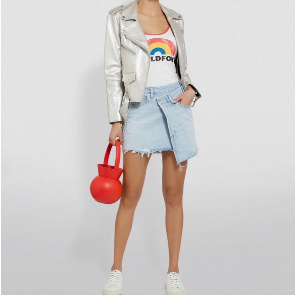 Agolde Asymmetrical Denim Skirt 👖
